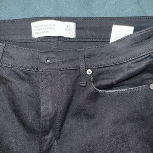 Abercrombie & Fitch Men's Dark Skinny Jeans 31R